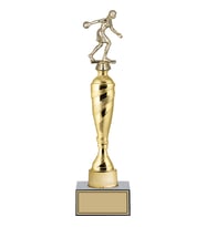 ODAK KUPA - Figürlü Kupalar - Bowling Kadın Figürlü Kupalar FG-027 C - 39 cm