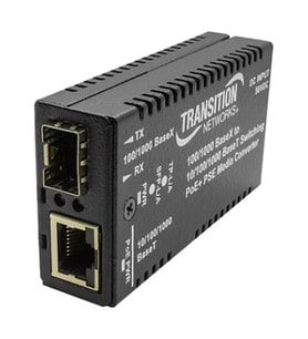 Mini Hızlı/gigabit Ethernet Poe+ Medya Dönüştürücü/m1ge-psw-pse-01