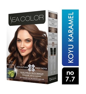 Sea Koyu Karamel Krem Saç Boyası 7/7 2'li 8698753381877
