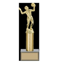 ODAK KUPA - Figürlü Kupalar - Voleybol Kadın Figürlü Kupalar FG-007 B - 28 cm