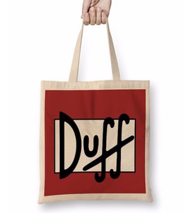 Cerveja Duff Bez Çanta Uzun Saplı