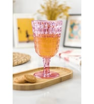 Mürdüm Renkli 6’lı Akrilik Kadeh Seti, 750 ml, Dayanıklı ve Şık Tasarım