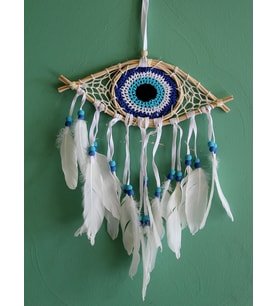 Rüya Kapanı Düş Kapanı Dream Catcher Göz Tasarımı