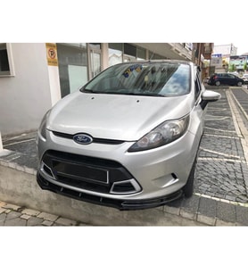 Ford Fiesta Basic Ön Tampon Lip Piona Black 2008 2009 2010 2011 2012 Abs Plastik