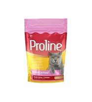Pro Line Renkli Taneli Tavuklu Yetişkin Kedi Maması 400 Gr (Kahverengi)