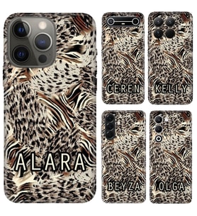 Huawei Honor Magic 7 8 200 400 600 Pro Lite Kılıf YeniSeri Kişiye Özel İsim Yazılı Silikon Kapak Lion Print
