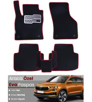 SKODA KAROQ (2018-2024) Uyumlu EVA Paspas Tam Set–Oto Paspas,Araca Özel,Kolay Montaj
