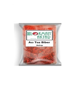 Acı Toz Biber Antep 500 gr, Lokman Aktar