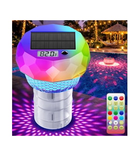 Greentech Water Güneş Enerjili Kumandalı Havuz LED Aydınlatma 1 ADET/GT-PL04