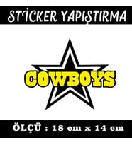 covboy etiket sticker - 2 adet çıkartma araba motosiklet kask atv tablet pc buzdolabı otomobil bilgisayar uyumlu