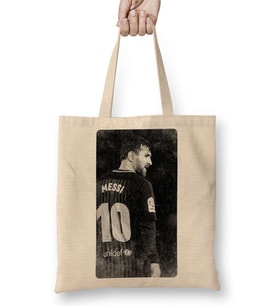 Messi 10 Bez Çanta Uzun Saplı
