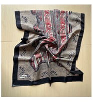 Polo Craft Soft Etnik Şerit Desen Şal (Lacivert)