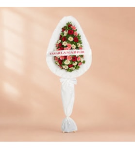 KARIŞIK GERBERA ÇELENK TASARIM
