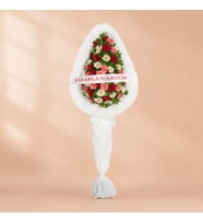 KARIŞIK GERBERA ÇELENK TASARIM
