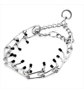Nunbell Pls. Köpek Dikenli Eğitim Tasması 3,5 mm-50 cm Pabuçlu