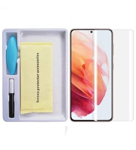 Northcity Galaxy S21 UV Liquid 3D Kırılmaz Cam Ekran Koruyucu - %99 Işık Geçirgenliği