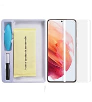 Northcity Galaxy S21 UV Liquid 3D Kırılmaz Cam Ekran Koruyucu - %99 Işık Geçirgenliği