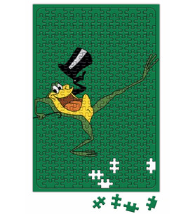 Looney Tunes Magician Frog Puzzle 240 Parça Yapboz