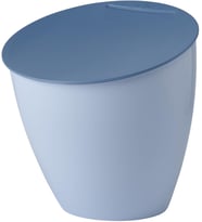 - Calypso mutfak çöp kovası - Kapaklı küçük çöp kovası - Mutfak organizasyonu için ideal - Mutfak yardımcısı ve bulaşık makinesinde yıkanabilir - 2200 ml - Nordic blue