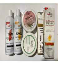 6 LI SAÇ BAKIM SETİ, ,(SPREY SERM,BITTIMLI VE BESLEYİCİ MASKE,SAÇ PARLATICI,NORMAL-YAĞLI SAÇ ŞAMP)