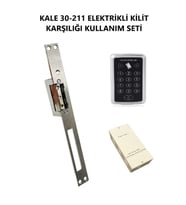 Kale 30-211 elektrikli kilit karşılığı kullanım seti