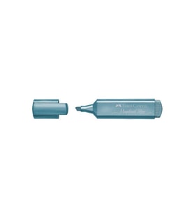 Faber-Castell Fosforlu Kalem 46 Metalik Mavi