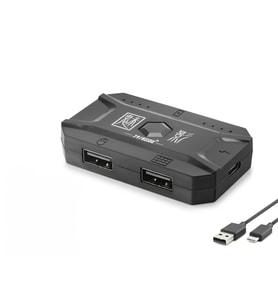 M1 Pro Mobil Oyun Klye Mouse Dönüştürücü Adaptör Bluetooth 5.0 Type-C Siyah