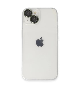 Apple İphone 14 Kılıf Luko Lens Silikon - Yeşil