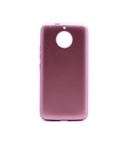 Lenovo Moto G5S Uyumlu Kılıf Zore Premier Silikon Kapak (Rose Gold Altın)