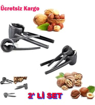 Fındık Ceviz Kıracağı 2 Si Bir Arada Kabuklu Yemiş Kıracağı Ceviz Kıracak 2 Li Set Fındık Kıracağı