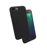 Uyumlu Model Apple iPhone 7 Plus Kılıf Lansman Silk Case (Siyah)