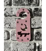 Ahşap Çocuk Odası Kapı Süsü