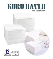 TransForMacion Tek Kullanımlık Kuru Havlu Çok Amaçlı 40X80 CM 12 Adet 718430