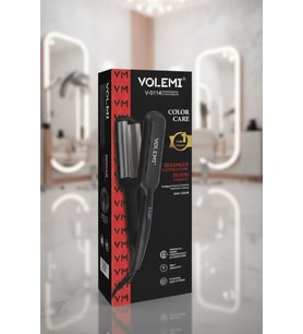 Volemı® V-0114 Profesyonel Saç Maşası Color Care, 5x Renk Koruma, Keratin Yağlı Seramik Kaplama Diji