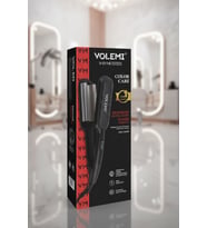 Volemı® V-0114 Profesyonel Saç Maşası Color Care, 5x Renk Koruma, Keratin Yağlı Seramik Kaplama Diji