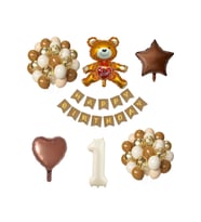 AYICIKLI DOĞUM GÜNÜ BALON SETİ