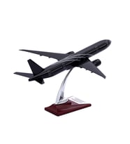 Zekupp - Maket Uçak - Boeing 777-300 1/200 - SİYAH ÖZEL TASARIM Model Uçak