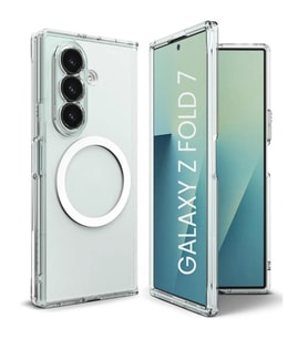 ScHitec Samsung Galaxy Z Fold 7 Magsafe Özellikli Şeffaf Kılıf