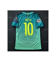 Barcelona 2017/18 Sezonu Lionel Messi Deplasman Forması (Blue) (Mavi)