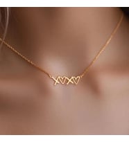 Tasarım Xoxo Kolye 925K Gümüş (Gold)
