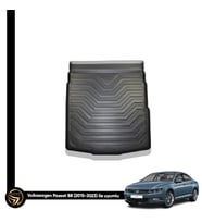 Gold Volkswagen Passat B8 Sedan 2014 ve Sonrası Kauçuk Araca Özel Bagaj Havuzu