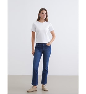LCW Jeans İndigo Slim Fit Kadın Jean Pantolon