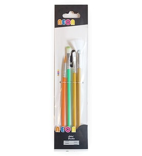 Neon Fırça Seti 4Lü Hkd141 - 2 paket