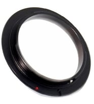 Pentax İçin 58mm Ters Objektif Adaptörü, Makro Ring