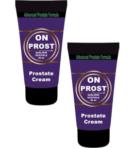 Süper Onprost Cream Erkeklere Özel Bakım Kremi 50 Ml X 2 Adet