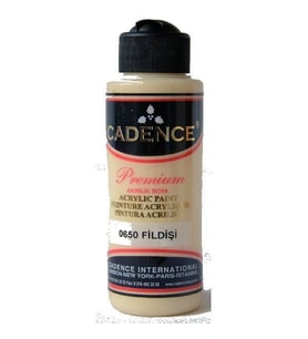 Cadence Premium Akrilik Boya 120 ml. 0650 Fildişi 