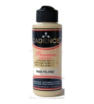Cadence Premium Akrilik Boya 120 ml. 0650 Fildişi 