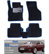 OPEL ASTRA J SEDAN (2012-2018) Uyumlu EVA Paspas Tam Set–Araca Özel,Kolay Montaj