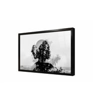 Tablosan Modern Tasarım Çerçeveli Cam Tablo