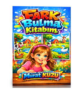 Fark Bulma Kitabım – Eğlenerek Öğrenmenin En Renkli Hali! 🎨🧠